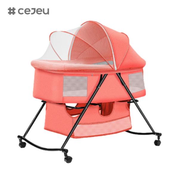 Wholesale customization poussette de bebe with PU wheels 360 degree rotating