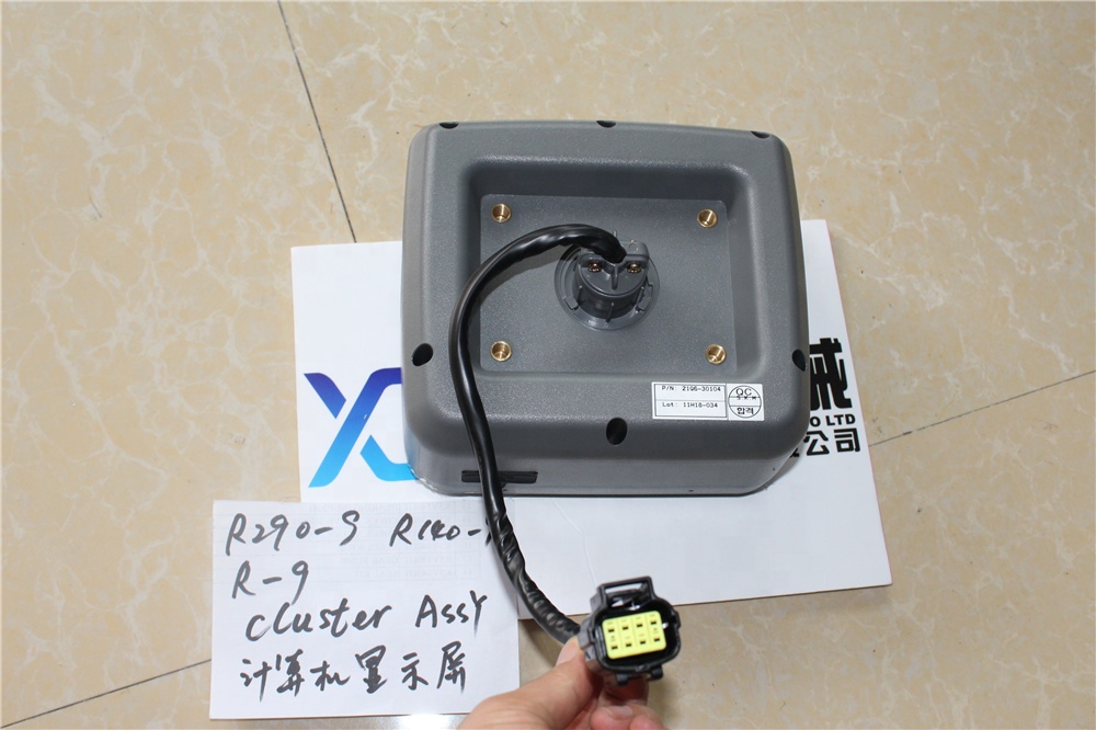 Excavator Controller R520-9S R290LC-9 CLUSTER ASSY R140w-9 R200w-9 Display Panel 21Q6-30102 21Q6-40300