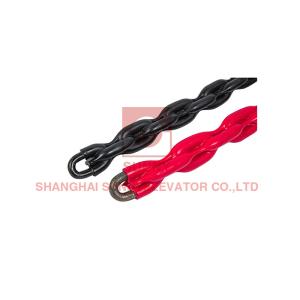 T Guide 610mm Bending 18.0KN Elevator Compensation Chain For Lift Parts