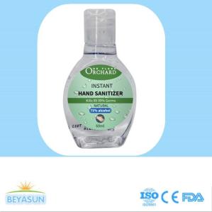 China Antibacterial Liquid Instant 75% Alcohol Hand Wash Sanitizer Gel Bulk 120ml 250ml 500ml factory