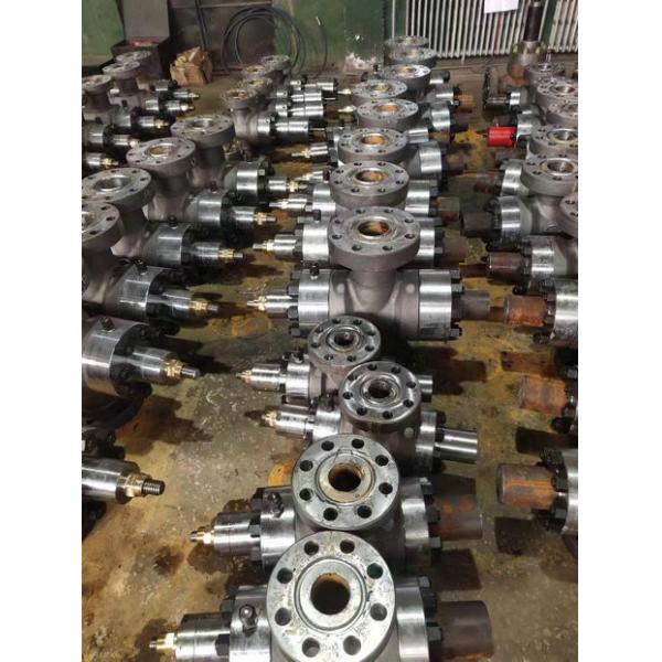 China 9 Inch Choke Kill Manifold Adjustable Wellhead With Choke Valves factory