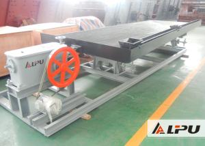China Shaking Table Equipment Ore Dressing Plant For Mineral Ore Gravity Separation factory