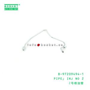 China 8-97209494-1 Injection No 2 Pipe 8972094941 Suitable for ISUZU NPR71 4HG1 4JB1 4JH1 factory