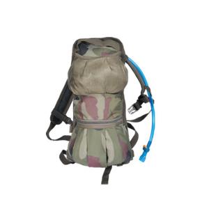 China Military Pattern PVC Ironman Hydration Backpack For Outdoor Activities factory