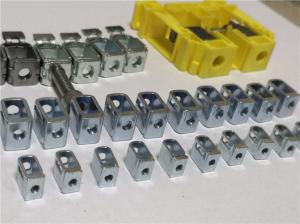 China Metal Support Brackets Parts For Rail Screw Terminal，Terminal Block Clamp factory