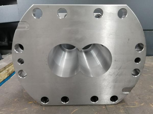 Accuracy German First-Class Brand CNC Machining Twin Screw Extruder Parts
