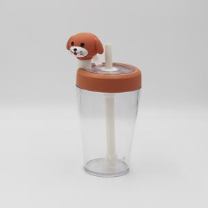 China Eco Friendly OEM ODM Tritan Water Bottles With Plastic Straw factory