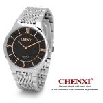 Rose Gold 030A Roman Numbers Big Bezel Watches Man Unisex Couple's Gift Watch