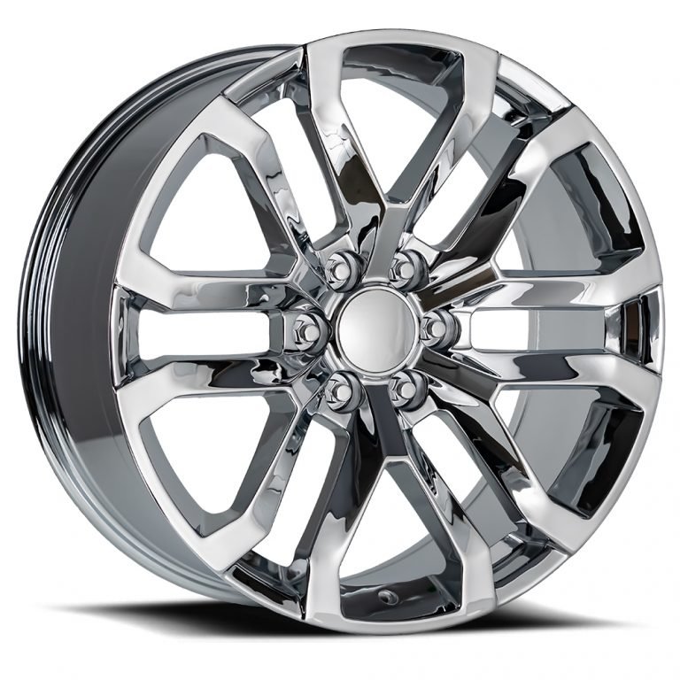 22" GM 12 Spoke Chrome Wheels Rims For Tahoe 1500 2WD 4WD 6x139.7 5924