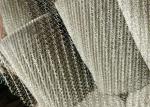 316L Knitted Stainless Steel Wire Netting High Acid And Alkali Resistance