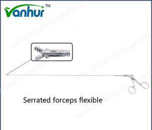 China Steel Urethro Cystoscope Flexible Serrated Forceps for Precise and Accurate Surgical factory