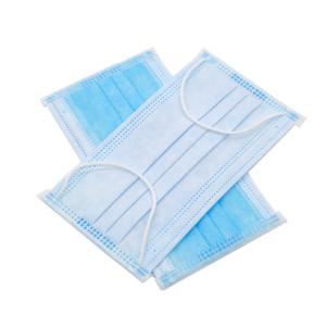 China Three Layers Non Woven Face Mask , Earloop Face Mask Good Skin Tolerance factory