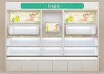 Eco Friendly Wooden Cosmetic Store Furniture Stable Structure For Terminal
