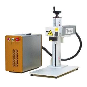 China 20W/30w MOPA Fiber Laser Color Laser Marking Machine for Colorful Marking Applicable Material Metal Nonmetal Materials factory