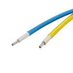 UL 3122 300V 200C 26AWg silicone rubber Insulated Cable Tinned copper wire black