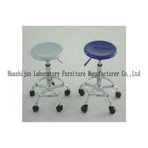 China ISO9001 Lab Chairs And Stools Multicolor Stain Resistant 360 Degree Swivel factory