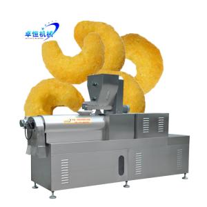 China 75kw Automatic Corn Rice Cheese Ball Puff Snack Making Machine for from Zhuoheng factory