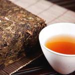 Aged Organic Anhua Dark Tea Brick Health Care 980g / Block Cool And Dry Storage