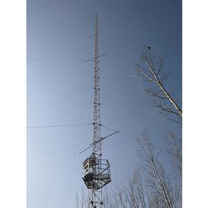 China Antenna Telecommunication 80m Guyed Wire Tower factory
