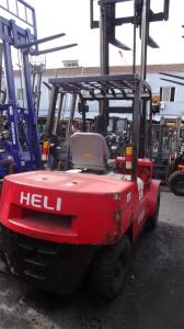 China heli forklift 4ton .CPCD40 4ton heli used diesel forklift factory