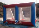 Kids N adults challenge inflatable penalty football goal shoot over game for