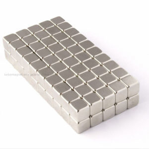 HSMAG Samarium Cobalt Sm2Co17 Cube Magnet Electroplated Silver