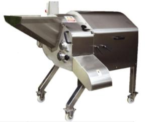 China 1000kg/h Food Processing Machinery , Fruit Vegetable Industrial Dicing Machine factory