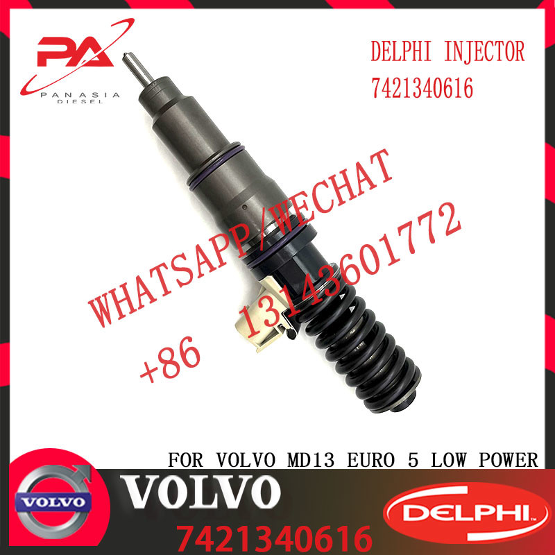 Fuel Injector 21371679 7421340616 21340616 85003268 BEBE4D25001 For V-O-L-V MD13 EURO 5 LOW POWER