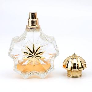 China Portable Perfume Bayonet Glass Bottle Subpackage Spray Thickened Simple 100ml factory