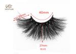 Dramatic Fluffy Crossed Long 21MM 5D Mink Lashes