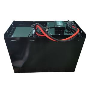 China 404Ah Black Lithium Lift Truck Battery For Tough Working Conditions factory