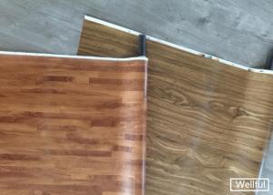 China Walnut Style PVC Decorative Film For Stone Plastic Composite Flooring factory