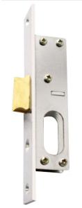 China Compatible Door Lock Aluminium Iron Door Lock With Deadlatch For 35mm - 50mm Doors factory