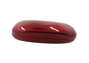 China Eco Friendly Hard Eyeglass Case With Red Vintage PU / Mirror For Women factory