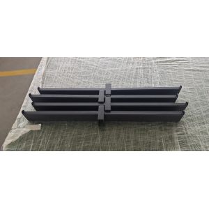 China AT-0303 9&quot; RECTARAIL DOUBLE FACEOUT Shop Fitting Hooks Metal Rectangle Straight Arm Hooks factory