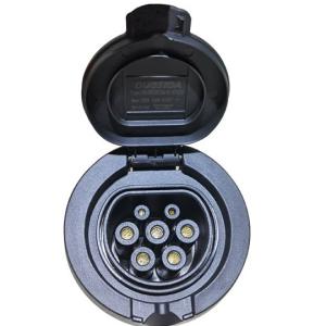 China UL94 V-0 32A EV Charging Accessories Type 2 Charging Socket factory