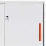 School Furniture Narrow Edge Double Door Filing Cabinet With Cyber Lock