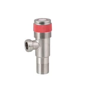China Brushed Water Angle Valve 1 2 X 3 4 304 Stainless Steel 90 Degree 130g factory