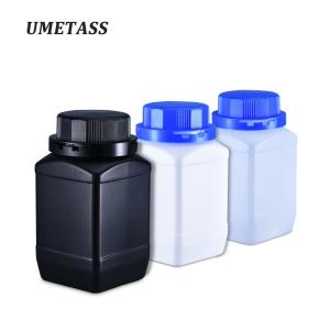 China 500ml Square Plastic Screw Top Bottles Tamper Proof Hdpe Bottles For Pharmaceutical factory