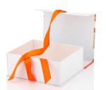 Cardboard customized colorful printed white board paper gift box Fashionable