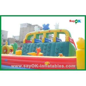 Ginat Commercial Residential Bounce House Inflatable Bouncer / Inflatable Slide