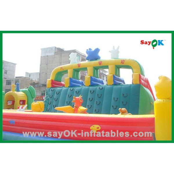 Ginat Commercial Residential Bounce House Inflatable Bouncer / Inflatable Slide