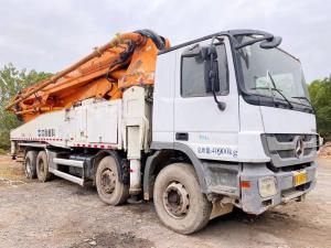 China 2013 Zoomlion Used Concrete Pump Truck 52m Diesel Fuel factory