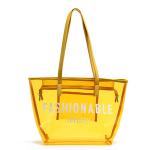 Large Transparent PVC Shoulder Handbag For Women Travel