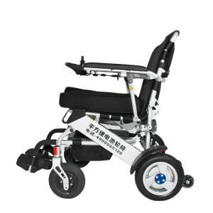 China Lithium Ion ISO13485 125KG Foldable Electric Wheelchair factory