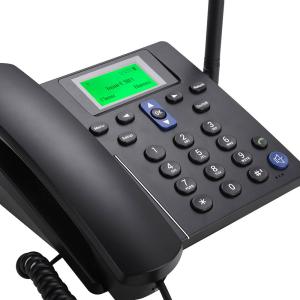 China Dual SIM Card Wireless Phone Redial Phone Book Caller ID factory