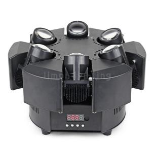 China Hot Sale 6 Head Infinite Rotating 6x10w RGBW Mini Smart Beam Moving Head Light factory