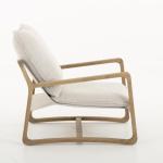 Solid Wood Nordic Lounge Leisure KD Disassembly Sofa Chair For Living Room with