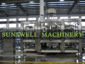 China PET Glass Bottle Carbonated Filling Machine factory