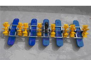 China 4HP /3KW Paddle wheel aerator 8 impeller factory